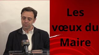 Les vœux de Laurent Inchauspé Maire de SaintJeanPieddePort Donibane Garazi [upl. by Merta]