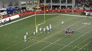 Montreal Alouettes QB Davis Alexander throws a 5yard TD pass to Reggie White Jr vs Saskatchewan [upl. by Lipps223]