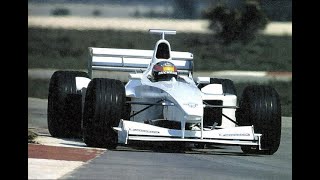 2000  Tom Kristensen test Michelin tyres on a Williams FW21BBMW  Miramas [upl. by Naihtsirc826]