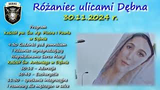 Różaniec ulicami Dębna  30112024 r [upl. by Olmsted]