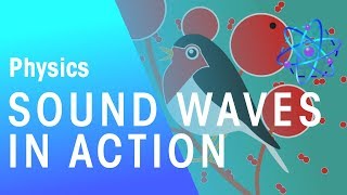 Sound Waves In Action  Waves  Physics  FuseSchool [upl. by Amr]