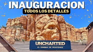 Así ha sido la INAUGURACIÓN de UNCHARTED  Nueva Montaña Rusa PortAventura 2023 [upl. by Kamp]