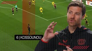 XABI ALONSOS TACTICAL SECRET  ODILON KOSSOUNOU ROLE DEFINES BAYER LEVERKUSEN [upl. by Nesnar219]