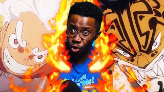 Gear 5 Luffy vs Awakened Lucci  One Piece Ep 1100 Reaction [upl. by Chud]