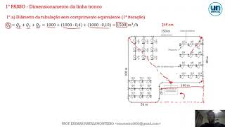 Dimensionamento de redes de ar comprimido exemplo [upl. by Zimmermann]