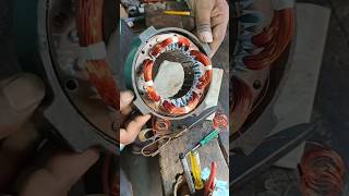 🤫🤫🤫How to winding Adjust fan Adjust fan motors Winding shorts viral fan [upl. by Jensen]