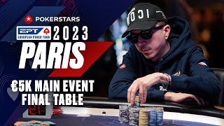 EPT PARIS €5K MAIN EVENT  FINAL TABLE Livestream ♠️ PokerStars [upl. by Harwin471]