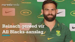 Reinach gereed vir All Blacksaanslag [upl. by Idnerb80]