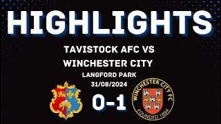 Match Highlights Tavistock 01 Winchester City [upl. by Chatterjee]