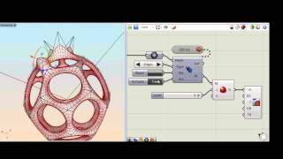 Deform a mesh manually in Grasshopper [upl. by Anatol]