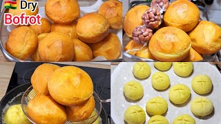 How to prepare Ghanaian dry bofrot puff puff  Easy and delicious bofrot recipe [upl. by Clapp]