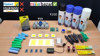 Electronic Components Online In India  electronic components unboxing  makerbazar review [upl. by Eniamor]