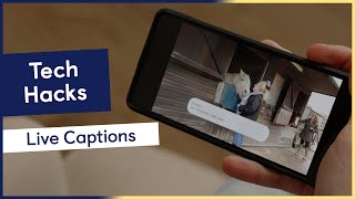 How to turn on live captions  Android accessibility features [upl. by Doley]