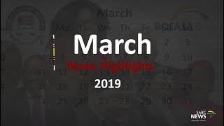 March 2019 SABCNews Highlights 2019 [upl. by Wes]