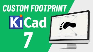 14 How To Create Custom Footprints in KiCad 70 With KLC  PCBCupid [upl. by Trefler]