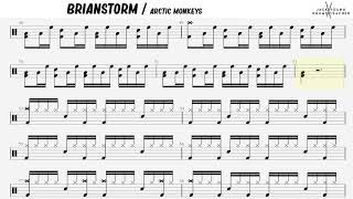 How to play Brianstorm  Arctic Monkeys 🥁 [upl. by Anahpets]