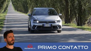 Volkswagen Nuova Polo restyling la prova della 10 TGI a metano [upl. by Ariela235]