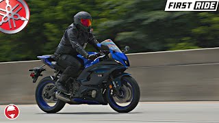 2022 Yamaha R7  First Ride [upl. by Stalder]