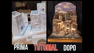 tutorial come costruire un presepe con effetto acqua [upl. by Inoj]