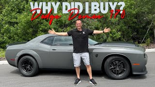 Why did I BUY a 2023 Dodge Demon 170 as my new Muscle Car [upl. by Maggy739]