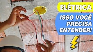 CIRCUITOS INTERRUPTOR E TOMADA VEJA COMO FAZER A FIAÇÃO ELÉTRICA NA REAL [upl. by Nowd]