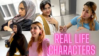 Meet Real Life Characters  A Day in a Student’s Life  Attendance Ka Rola  Exciting  VLOG 🩷🩵 [upl. by Jacobsen]