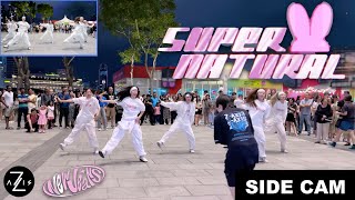 KPOP IN PUBLIC  SIDE CAM NewJeans 뉴진스 ‘Supernatural’  DANCE COVER  ZAXIS FROM SINGAPORE [upl. by Ahsemot70]