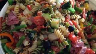 Recipe Share  Italian Pasta Salad [upl. by Noiroc]