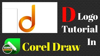 D Logo Tutorial In Corel Draw  SANKI KHOPADI [upl. by Ocimad941]