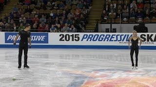 2015 Skate America  Alexa SCIMECAChris KNIERIM SP [upl. by Maxie]