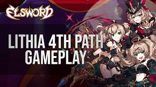 Elsword Official  Lithia 4th Path Gameplay Trailer [upl. by Curcio]