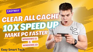 How to clear all cache in windows 11  How to clean up laptop  Boost pc performance TechTips [upl. by Anairad264]