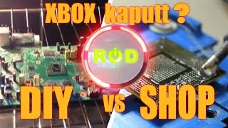 XBOX kaputt RROD  Red Ring Of Doom reparieren  Geht das wirklich [upl. by Acnairb552]