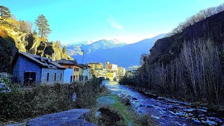 Walking around Sondrio Italy Winter World Masters Games Opening Ceremony 2024 🇮🇹💕 IMGA [upl. by Ursel]