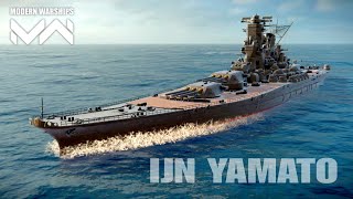 IJN YAMATO for professional user only  Modern Warships [upl. by Aihsyla763]