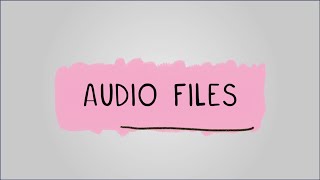 Audio Files  R093 Creative iMedia in the Media Industry [upl. by Tynan]