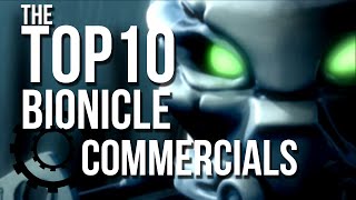 The Top 10 BIONICLE Commercials [upl. by Salahi]