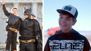 Batkid Who Went Viral in 2013 Is Now a Thriving 15YearOld [upl. by Biagi]