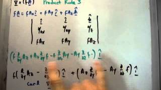 Vector Calculus for Electromagnetism 18  Vector Product Rule 3 [upl. by Eladnar]