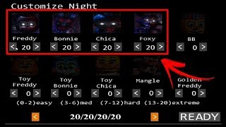 FNAF 2 Mod Tjoc R Custom Night FNaF [upl. by Suki290]