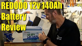 Redodo 12v 140ah Lifepo4 battery review Includes upgraded 150A BMS [upl. by Onailime]