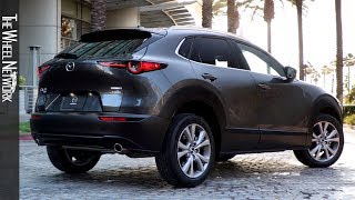 2020 Mazda CX30 AWD  Machine Gray  Driving Interior Exterior US Spec [upl. by Nadiya604]