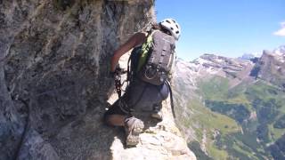 Switzerlands longest Via Ferrata  Leukerbad [upl. by Nytram]