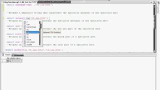 Part 10 Date Function in Sql in Hindi [upl. by Aryan]