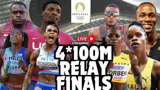 4100M Relays LIVE Paris 2024 Olympics Watch Party [upl. by Medor126]