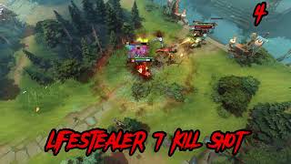 LIFESTEALER 7 Kill Shot  asmr dota2 game dota gaming dotapit gameplay dotamajor [upl. by Blount871]