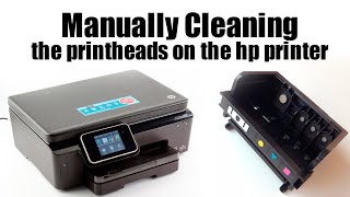 CLEANING HP PRINTHEADS [upl. by Adiazteb]