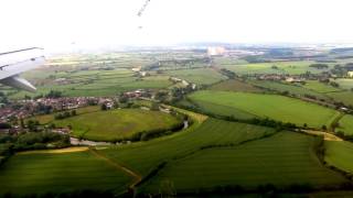 RYANAIR landing in East Midlands Airport [upl. by Iives]