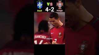 Ronaldo vs Neymar Jr 🤯 Portugal vs Brazil imaginary penalty shootout shorts shortfeed football [upl. by Arannahs358]