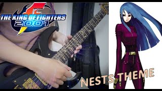 拳皇 KOF 2001  NESTS theme NESTS Ruler of the Dark guitar arranged 音巢篇 [upl. by Alvy714]